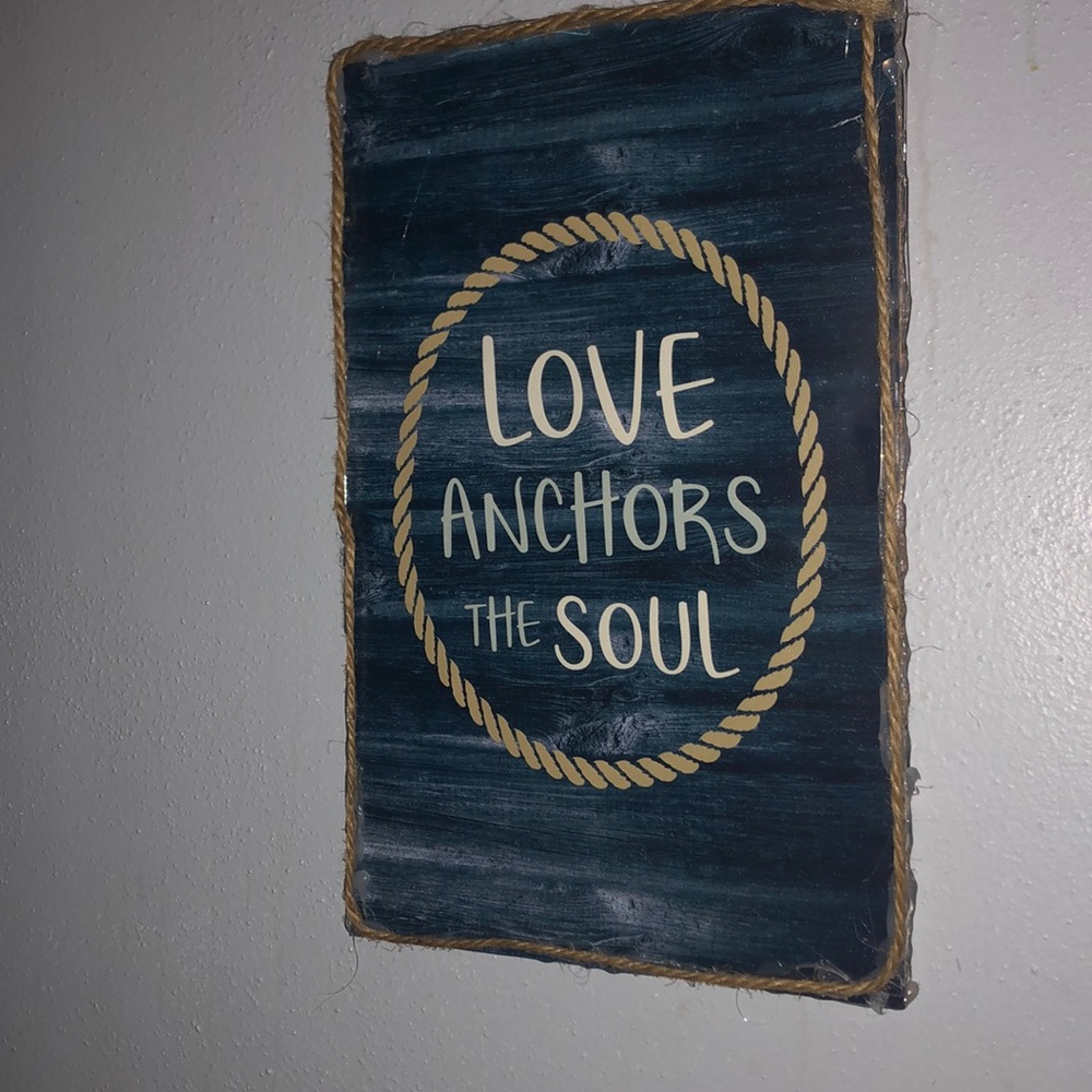 Love anchors the soul